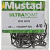Mustad, ami 10829NP BN "Big gun", confezione da 25, Ami da pesca