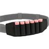 Generic Porta Cartucce Calibro 12 a 6 Posti, Borsa da Cintura in Nylon 500D | Compatibile con Cinture da 38 mm, Custodia Compatta for Munizioni da Caccia e Attività all'Aperto