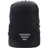 QOXEZY Zaino riflettente impermeabile per ciclismo notturno, Nero , XS（8-17L | Fornisce protezione impermeabile e alta visibilità durante il ciclismo notturno o il trekking all'aperto per mantenere