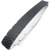 GLFLOW 2 fasce protettive per telaio da pickleball, 80 cm, in poliuretano, 2 per | 80 cm di lunghezza, 2,1 cm di larghezza, su misura per curve, previene la formazione di pieghe, struttura a zigzag
