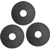 Generic Equestrian Bit Buffer Pads per la scuola di routine | Anelli di protezione in gomma nera con design morbido per la copertura degli angoli