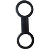 QOXEZY Silicone Snorkel Keeper ARA Immersione Tubo Holder Clip | Fissa rapidamente la cinghia della maschera da snorkeling con silicone flessibile per le immersioni.