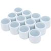 Generic Palle da Golf per Pratica, 12 Pezzi Swing Completo Distanza Limitata | Palline da allenamento in plastica ABS per cortile interno ed esterno, portatili leggere, migliorano la precisione dei colpi