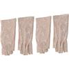 BESPORTBLE Guanti Moto Estivi Mezze Dita, 2 Paia in Cotone Khaki | Traspiranti e Sottili, Assorbimento Urti, per Guida e Hiking