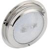 Domary Plafoniera da Soffitto 42 LED IP65 12V per Camper | PC+acciaio Inossidabile 316, Basso Consumo Energetico 3,2 W, Design a Montaggio Superficiale per Cabina Yacht Roulotte,
