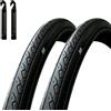 WEISHIDAI 2PC 700x28c(28-622) Pneumatici Gravel, 700 28c Resistente Usura Bici Strada | 700-28c(28-622) Bassa Resistenza Rotolamento Resistente Usura Pressione 585 kPa