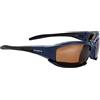 Swiss Eye Swisseye Guardian Sports - Occhiali sportivi, blu scuro opaco, polarizzati | 100% protezione UVA, UVB e UVC; lenti in policarbonato infrangibili; naso gommato