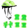Tdoutop Casco Bambino Equipaggiamento Casco Bicicletta Casco Skateboard Casco Roller Pattinaggio con Ginocchiere Gomitiere Polsiere Leggero Portatile Material