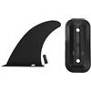 shenruifa Paddle Board Fin Sostituzione Singola Fin Center Slide in | per tavola da surf Stand Up Paddleboard