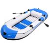 Generic Kayak Gonfiabile 4 Camere D'Aria, Canoa Portatile In PVC | Per Laghi, Fiumi, Pesca