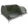 Generic Tenda da trekking impermeabile per 2 persone in verde militare con | Poliestere 185T con rivestimento in PU, leggero, compatto, 1 porta, 1 finestra, facile da montare, include 2 linee e 8