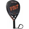 Crystals Racchetta da padel in fibra di carbonio, 375 g, con nucleo in schiuma EVA, impugnatura ergonomica, cinturino da polso e borsa per il trasporto