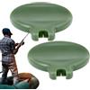 Generic Strumento per spogliarellista per filo 2 pezzi | Fustelle da pesca per pesca in mare, pesca in mare, pesca indoor, riva, ponteggio, barca, kayak