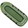 Generic Kayak Gonfiabile Verde, Barca In PVC 2-3 Posti, Con 4 Camere D'Aria | Per Battute di Pesca