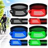 RUISOPE Cinghie Elastiche, Clip per Pantaloni da Bicicletta | Fascia Regolabile Chiusura a Strappo per Ciclismo, Jogging e Trekking