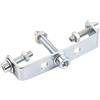 PENCHEAK Piastra adattatore per montaggio portapacchi posteriore con | Hardware di montaggio in metallo a forma di U con bulloni di montaggio per riparazione e allineamento dell'installazione del
