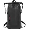 BXVGAHSUYU Borsa Nuoto Borsa da nuoto da 25 l 30 l Zaino in PVC secco Sacco impermeabile Borse da trekking Borsa da viaggio per rafting all'aperto Zaino da Nuoto(25L Black)