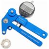 Moyeetings Set con 2 Chiavi per Raggi Professionale | Chiave per Raggi, Compatto, Calibratore, Officina, Display Digitale