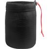 Generic Borsa portaoggetti in rete per utensili da cucina da campeggio, borsa traspirante con coulisse, porta stufa da trekking anti-collisione e supporto in rete per secchio d'acqua, colore: nero 23