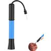 Generic Pompa a sfera portatile, pompa ad aria da basket Pompa ad ago dell'aria | Inflazione manuale, soffiatore palloncino, forniture per esercizi, accessori gonfiabili