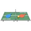 Zisemeil Mini gioco da pong, design pieghevole portatile | pannello in fibra resistente, facile da trasportare, ideale per