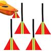 Generic Bandiera di sicurezza per kayak, bandiera riflettente impermeabile | Kit di attrezzatura per kayak resistente alle intemperie per biciclette, barche, canoe, camion