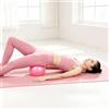 Generic Mini palla gonfiabile per pilates rosa con cannuccia di gonfiaggio | Palla fitness gonfiabile anti-scoppio morbida, viene fornita con cannuccia per il gonfiaggio per l'allenamento del nucleo