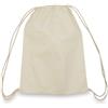 D&H CLOTHING UK Confezione da 10 borse per la spesa in cotone naturale tinta unita con coulisse per scuola palestra PE Book P E Eco Friendly Shoppers, Naturale, Zainetto