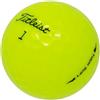 Titleist LostGolfBalls - 12 palline da golf morbide tour giallo in perfette condizioni, modello 2023, come nuova qualità, nessun logo, nessun marcatore giocatore, palle da golf usate riciclate, giallo