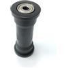 Kivivaka 2 ruote con cuscinetto per vogatore, puleggia in plastica da 91 mm con foro da 8 mm, tubo rettangolare da 80 mm, attrezzatura per il fitness
