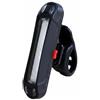 Qianly Luce Posteriore Bici Luce Bicicletta Fanale Posteriore Faretto LED Accessorio Ciclismo Ricaricabile USB con Cinturino in Silicone 5 modalità, Color to 2