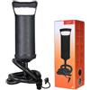 Fdit Pompa a Mano Portatile con 3 Ugelli | Gonfiaggio manuale ad alto rendimento, durevole e facile da usare, adatto per gonfiabili, compatibile con materassi ad