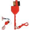 Generic Pulitore per mazze da golf bifacciale Wave Wave | Pulitore Per Esercizio Formazione Sport Ginnasio Cortile Cortile Lavoro Lavoro All'aperto