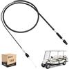 10L0L Cavo acceleratore per carrello da golf per Yamaha 6 Seat G29 Drive | Sostituisce OEM # JR8-F6311-00, 95.66 pollici Acceleratore Cavo Acceleratore # 1 (Longer) Da Collega il pedale