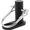 JECOMPRIS Attacco per Rimorchio Bicicletta, Coupler Connector per Rimorchio Bici, Acciaio Inox e Acciaio, Nero, Portatile, per Biciclette e Zaini, Uso Outdoor e On-The-Go