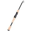 Kivivaka Pesca telescopica in carbonio da 1,5 m a 2,per 4 m, leggera canna da pesca con connettori in metallo per pesca alla trota e spigola