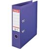 Esselte Raccoglitore a Leva Formato A4, Viola, in Plastica con Dorso da 7,5 cm, 1 Pezzo