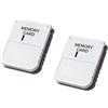 Link-e : 2 X Scheda Di Memoria Da 1 Mb (15 Blocks) Compatibile Con La Console Sony PS1 Playstation One