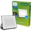 PHILIPS Lois UltraEfficient, Faretto da esterni, Antracite | 24 W, 3000 K, Durata fino a 50000 h, Rivestimento PowerShield, Resistente all'acqua e alle intemperie, Luce potente
