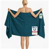 Komfortec Telo da Bagno XXL 100x200 cm, Spugna 100% Cotone, Petrolio | Morbido, Assorbente e ad Asciugatura Rapida; Telo Doccia, Telo Mare, per Sauna, Spa e Lettino Massaggio