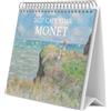 Grupo Erik Calendario da Scrivania 2027 Monet - Calendario da Tavolo | 19,5x16,5 con Spazio per Appunti, 2 Formati di Calendario, 12 Mesi, 6 Lingue, in Scatola Regalo