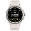 Invicta I-Tech-010 Smartwatch digitale, display da 1,48", cinturino in silicone, monitoraggio nuoto, HR, Bluetooth, cinturino bianco, cassa nera, unisex