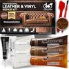 Coconix Kit Riparazione Pelle Marrone & Vinile PU per Sedili Auto & Mobili