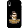 snowman jingle bell cool bro holiday win Custodia per iPhone XR Jingle Bell Bro Cool Snowman