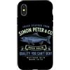 Funny Christian Faith Humor Quote Gifts Custodia per iPhone X/XS Frutti di mare freschi da Simon Peter And Co Bibbia cristiana divertente