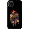 surreal kiwi pocket watch cosmic drip ki Custodia per iPhone 11 Pro Max Orologio Surreale Kiwi Arte Cosmica