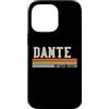 Retro Vintage Personalized Family Names Custodia per iPhone 14 Pro Max DANTE Retro Vintage Uomo Bambino Ragazzo Nome