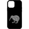 tribal kiwi polynesian pattern tattoo st Custodia per iPhone 12 mini Motivo tribale polinesiano kiwi