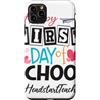 TeeaxArt First Day Of School Apparels Gi Custodia per iPhone 11 Pro Max Headstart insegnante felice primo giorno di scuola ritorno a scuola