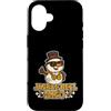 snowman jingle bell cool bro holiday win Custodia per iPhone 16 Jingle Bell Bro Cool Snowman